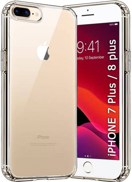 COVERHEAD Back Cover for Back Cover for APPLE iPhone 7 Plus (Transparent, Shock Proof, Pack of: 1)