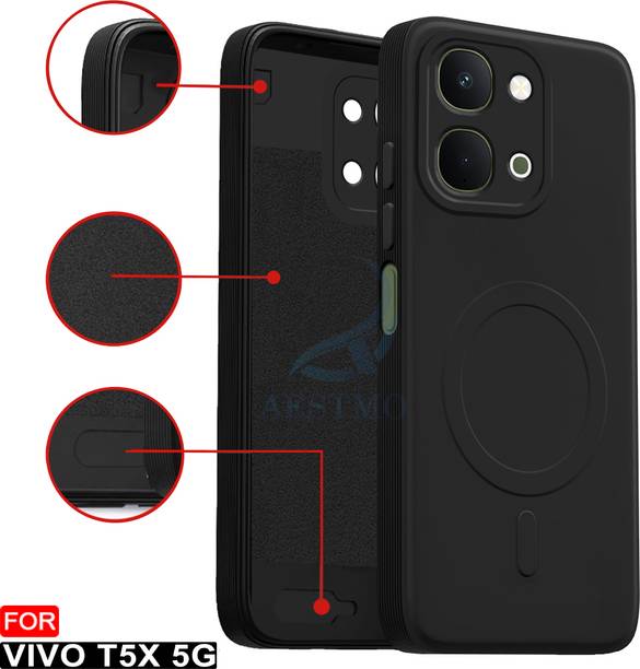 AESTMO Back Cover for Vivo T5X 5G