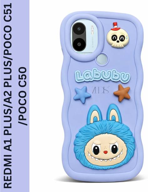 ZUDIS Back Cover for Redmi A1 Plus, Redmi A2 Plus, Poco C51, Poco C50