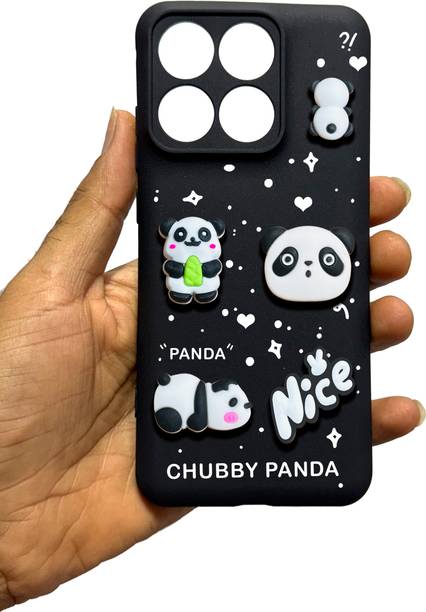 CaseBuddyy Back Cover for Motorola Moto Edge 70 Fusion Plus, Panda Charm Cover