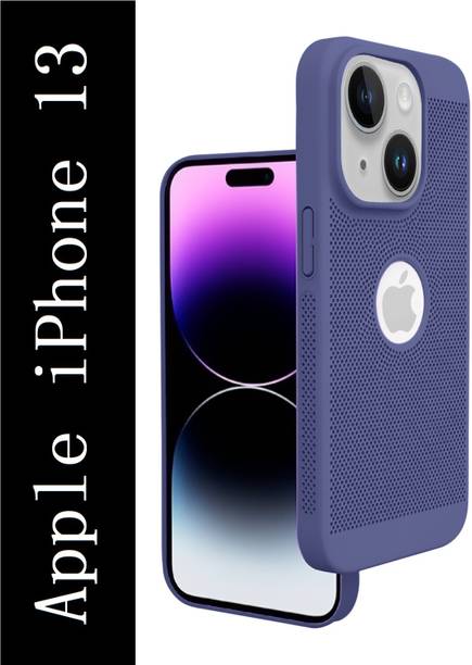 Coverskart Heat Absorption Back Cover for Apple iPhone 13, Heat Dissipation Grid Honeycomb Mesh Shell PC Case