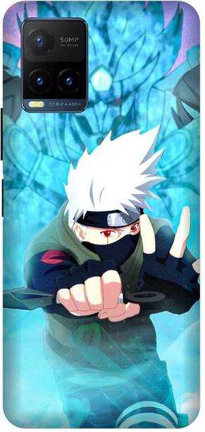 INTELLIZE Back Cover for Vivo Y33s KAKASHI, MASTER OF NARUTO, NARUTO, ANIME, NEON, HATAKE