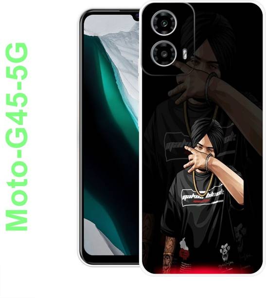 Bluvver Back Cover for Moto G45 5G, Sidhu Moose wala back cover