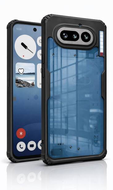 XTRENGTH Back Cover for Nothing Phone 4a, Nothing Phone 4A, Transparent, Impact-Resistant, Acrylic Bumper Case