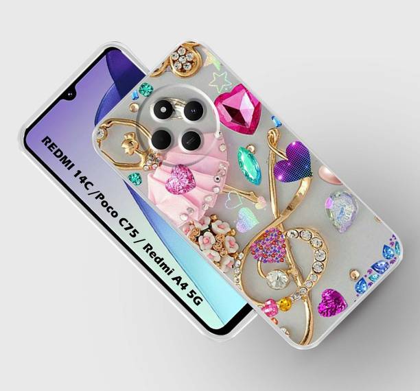 Cravation Back Cover for POCO C75 5G, REDMI A4 5G, REDMI 14C 5G