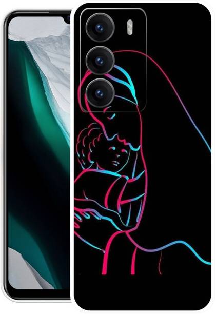 Rockyard Back Cover for Realme C73, RMX3945, MOM, MAA, LOVE, MOTHER, AAI
