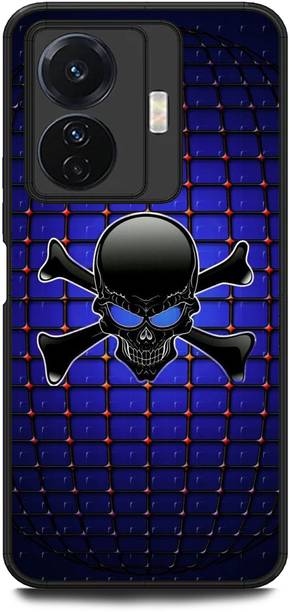 Thecoverking Back Cover for Vivo T1 Pro 5G, SKULL, CARTOON, BHOOT, HEAD