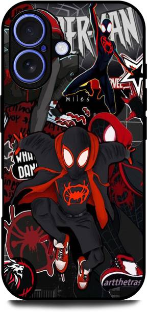 Thecoverking Back Cover for Apple Iphone 16 (SPIDER MAN, AVENGER, COMICS, MARVEL, SUPER HERO)