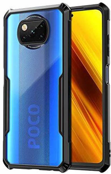 nclovyrd Back Cover for Poco X3 Pro, Poco X3