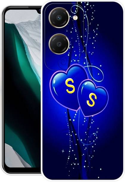 PHONE WALEY.COM Back Cover for VIVO Y28s 5G,V2346,SS,S LOVE S,SS NAME,SS LETTER,SS ALPHABET