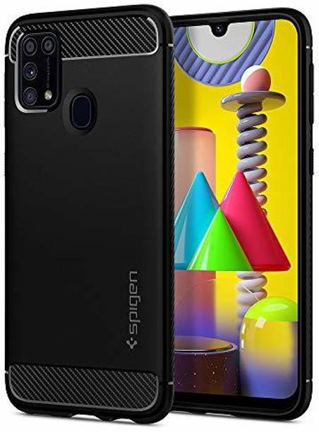 Spigen Rugged Armor Back Cover for SAMSUNG Galaxy M31, SAMSUNG Galaxy F41