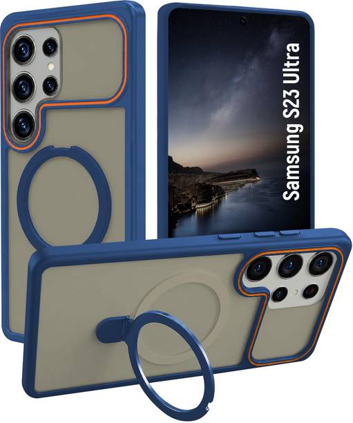 AIBEX Back Cover for Samsung S23 Ultra 5G | Slim Shockproof Back Cover with Camera Lens Protection