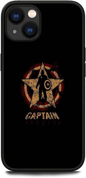 KEYCENT Back Cover for APPLE iPhone 13 CAPTAIN AMERICA, AVENGER, SHIELD, COMICS, MARVEL