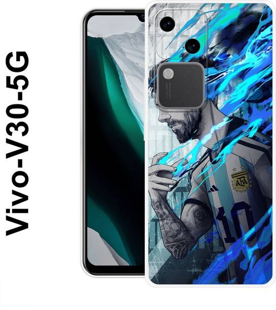 MASURA Back Cover for Vivo V30 5G, New, Cool, Funky, Lionel, Messi, 636