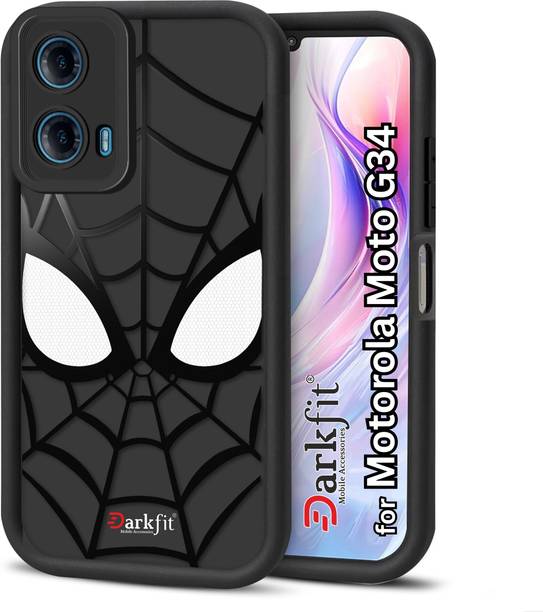 DARKFIT Back Cover for Motorola Moto G34 5G