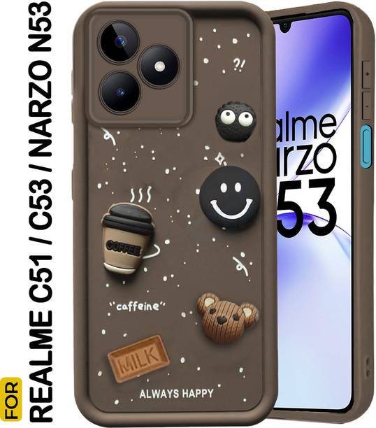 AESTMO Back Cover for Realme C51 / C53 / Narzo N53