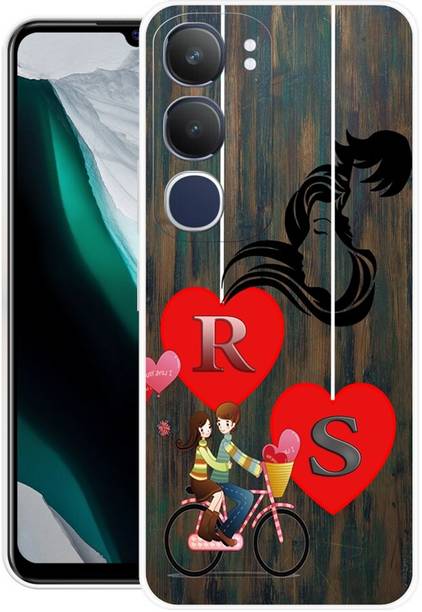 ORBIQE Back Cover for Vivo Y29 5G V2420 RS, R LOVE S, S LOVE R, R LETTER, S LETTER, RS NAME
