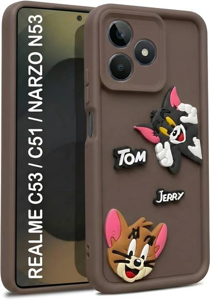 zeckburn Back Cover for Realme C53/N53 Cartoon