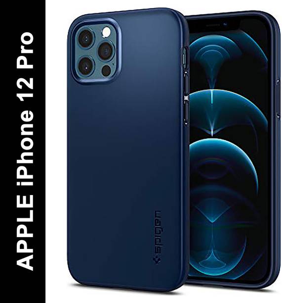 Spigen Thin Fit Back Cover for Apple iPhone 12 Pro, Apple iPhone 12