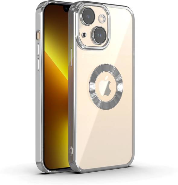 Systek Back Cover for Apple iPhone 13, Electroplating, Logo View, Flexible