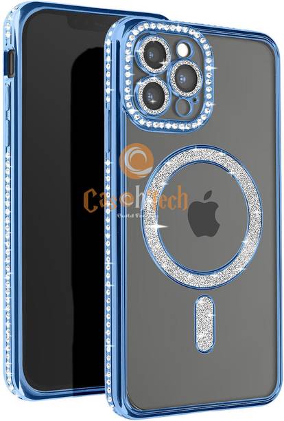 casohitech Back Cover for Apple iPhone 11 Pro, iPhone 11 Pro, Bling Rhineston, Sparkle Diamond, Camera Lens, Logo View
