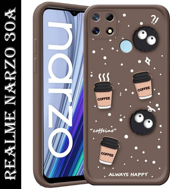 SMARTPOCKET Back Cover for Realme Narzo 30A