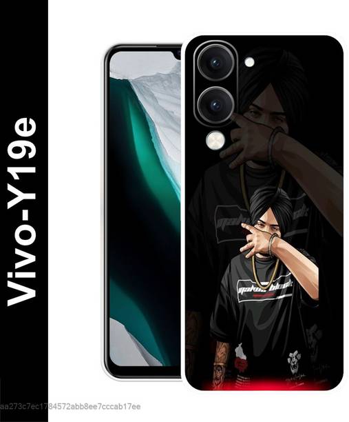 Bluvver Back Cover for vivo Y19e, V2431, Sidhu Moose wala back cover