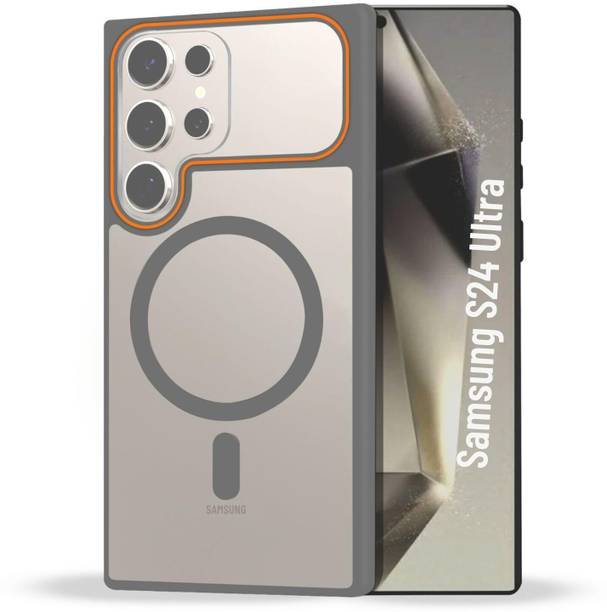 AIBEX Back Cover for Samsung Galaxy S24 Ultra 5G | Slim Shockproof Back Cover with Camera Lens Protection