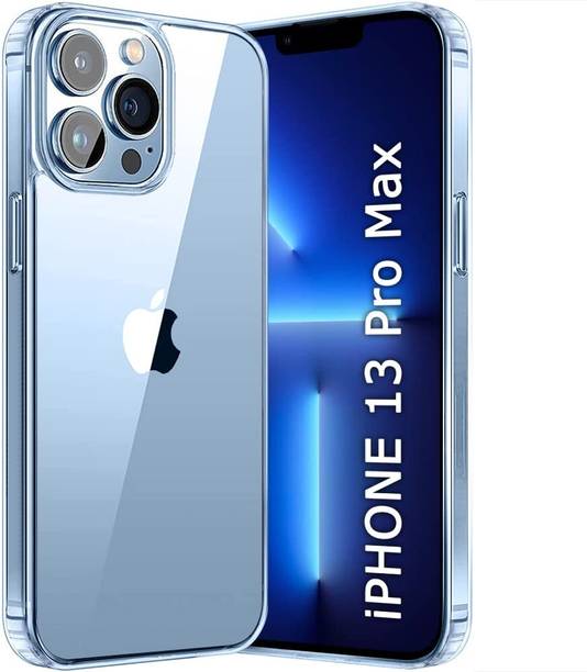 कवरहेड Back Cover for Apple--iPhone 13 Pro MaX (Transparent, Flexible, Silicon, Pack of 1: 1) के लिए