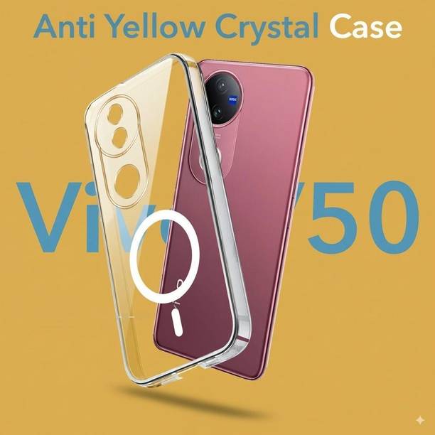 VAPRIF Back Cover for Vivo V50 5G, Vivo V50e 5G, iQOO Z10R 5G, Vivo T4R 5G