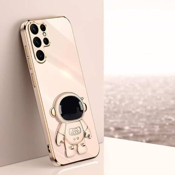 Astimi Back Cover for Samsung Galaxy S23 Ultra 5G with Cute 3D Cartoon Shaped Folding Mobile Stand Holder Case