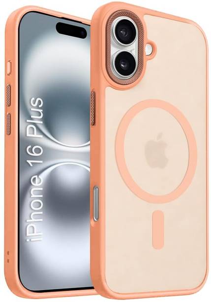 SnapWave Back Cover for Magsafe Matte Ring Case For Iphone 16 plus