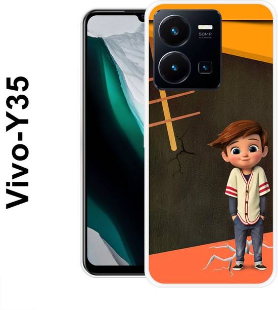 MOBIFLY Back Cover for Vivo Y35