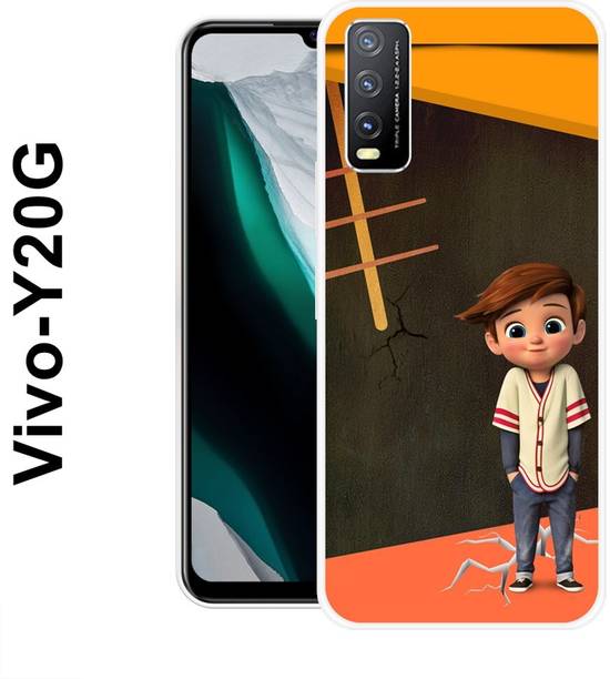 MASURA Back Cover for Vivo Y20G, Funky, Boy, Cartoon, Anime, Design, 404