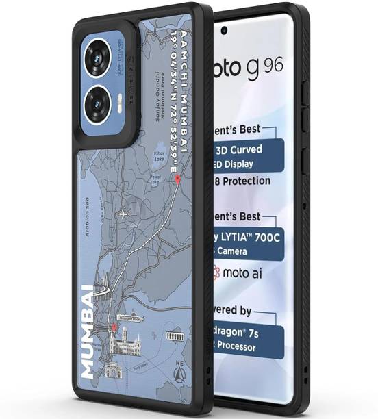 Kapaver Back Cover for Motorola G96 5G