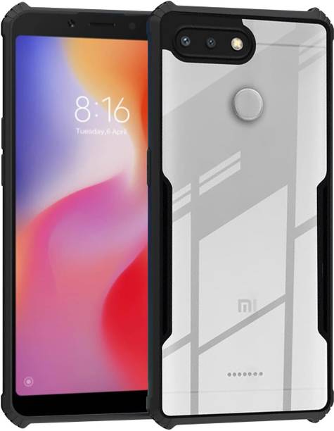 Kreatick Back Cover for Mi Redmi 6, Eagle Back Cover Camera Protection 360 Degree Protection