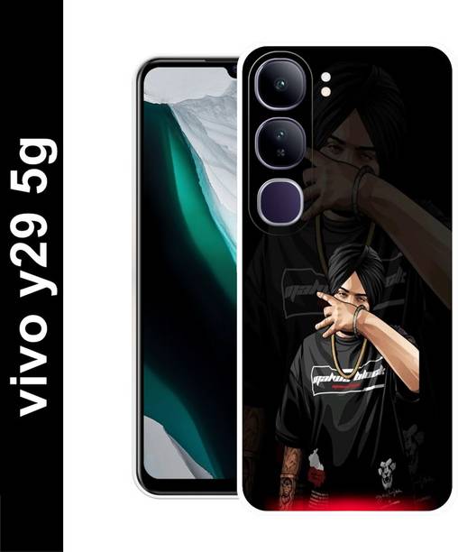 Bluvver Back Cover for vivo Y29 5G, V2420, Sidhu Moose wala back cover