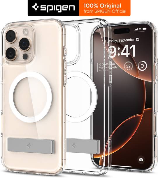 Spigen Back Cover for iPhone 16 Pro Max, Crystal Clear