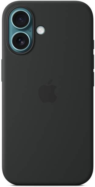 ZAPVI Back Cover for I Phone 16 Back cover black