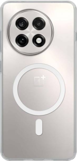 MANDC Back Cover for Oneplus 13R 5G, Slim fit Protective Magsafe Case, Anti-Yellowing Crystal Clear