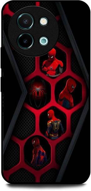 Thecoverking Back Cover for Vivo Y58 5G (SPIDERMAN, AVENGER, MARVEL, SUPERHERO)