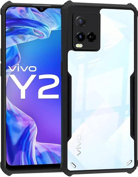 COVERHEAD Back Cover for Back Cover for vivo-Y21 Transp...