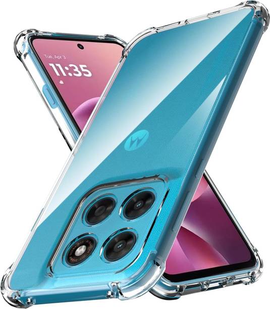 Prime Retail Back Cover for Motorola Moto G37 Power Transparent Case