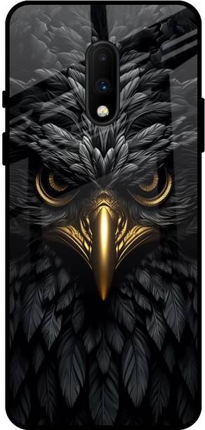 QRIOH Glass Back Cover for OnePlus 7