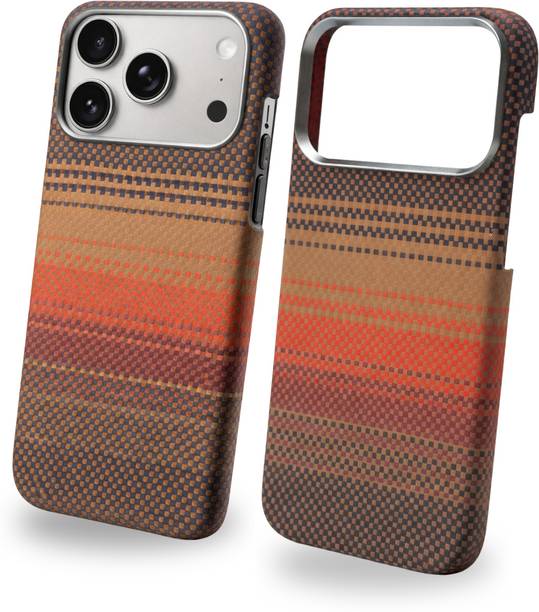 Skynup Back Cover for iPhone 17 Pro Max – Kevlar Textured Back Cover Case | Ultra-Slim | Mustard