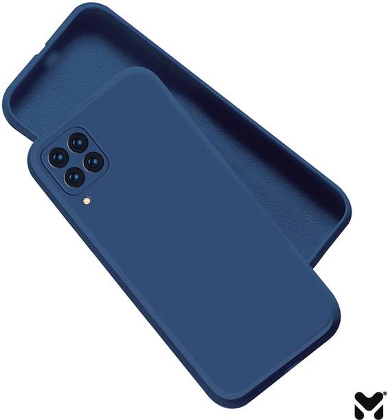 MOBIDEER Back Cover for Samsung Galaxy F22 4G, Matte Rubberized Soft Silicone Protective Cloth Inside