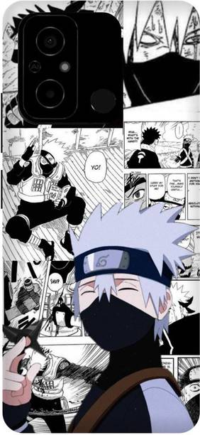 DIKRO Back Cover for POCO C55, MZB0DDTIN, NARUTO, SHIPPUDEN, ANIME, NEON