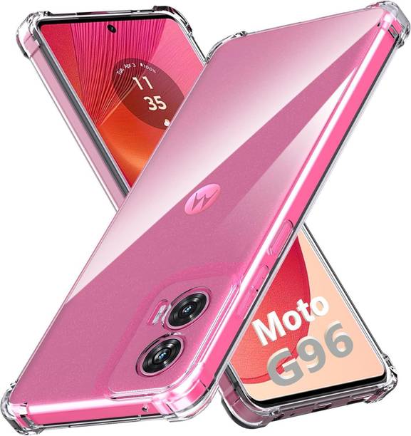 Lustree Back Cover for Motorola Moto G96 5G Silicon Tra...