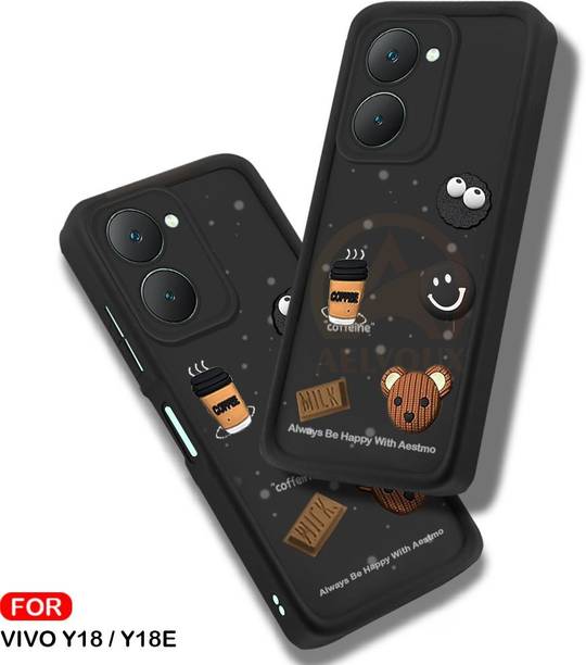 AelVouX Back Cover for Vivo Y18E 5G