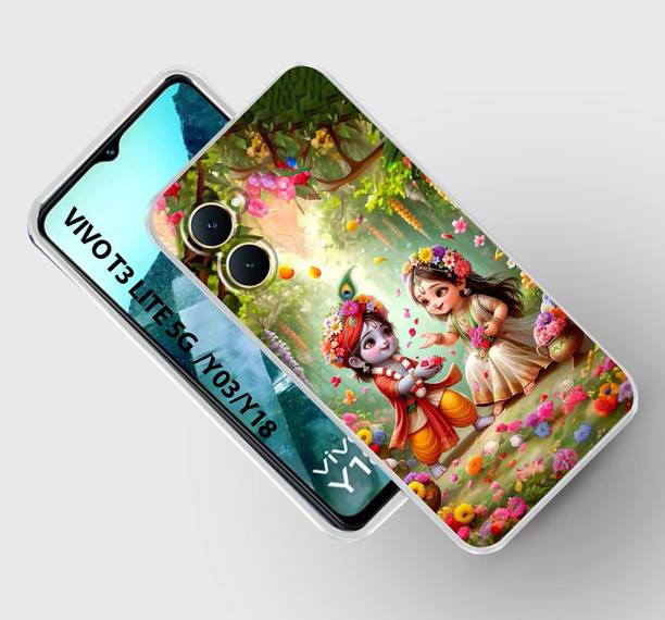 Cravation Back Cover for vivo T3 Lite 5G, vivo Y03, vivo Y18